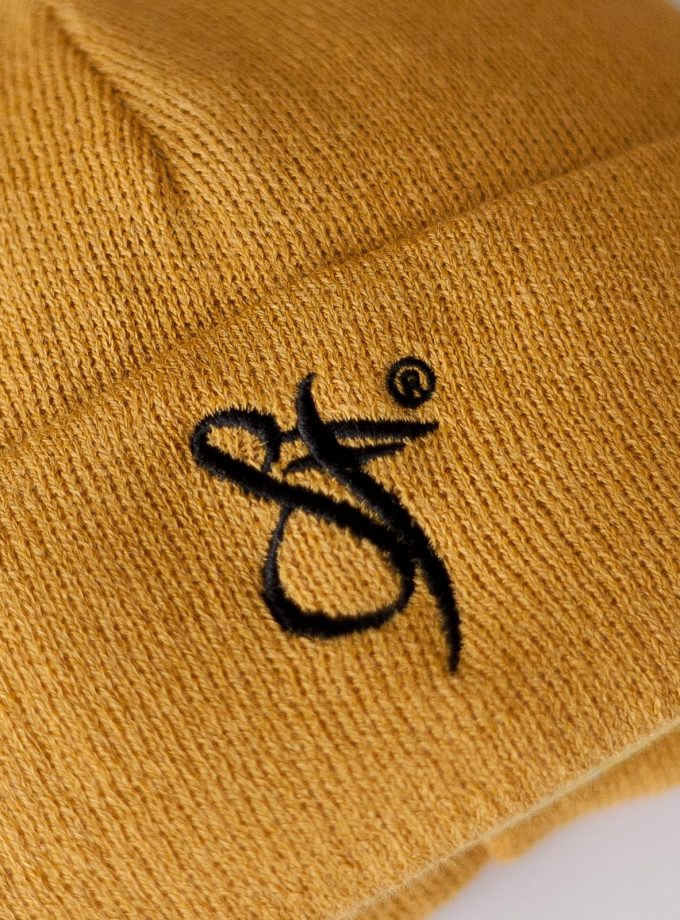 Fisherman Beanie Hat yellow