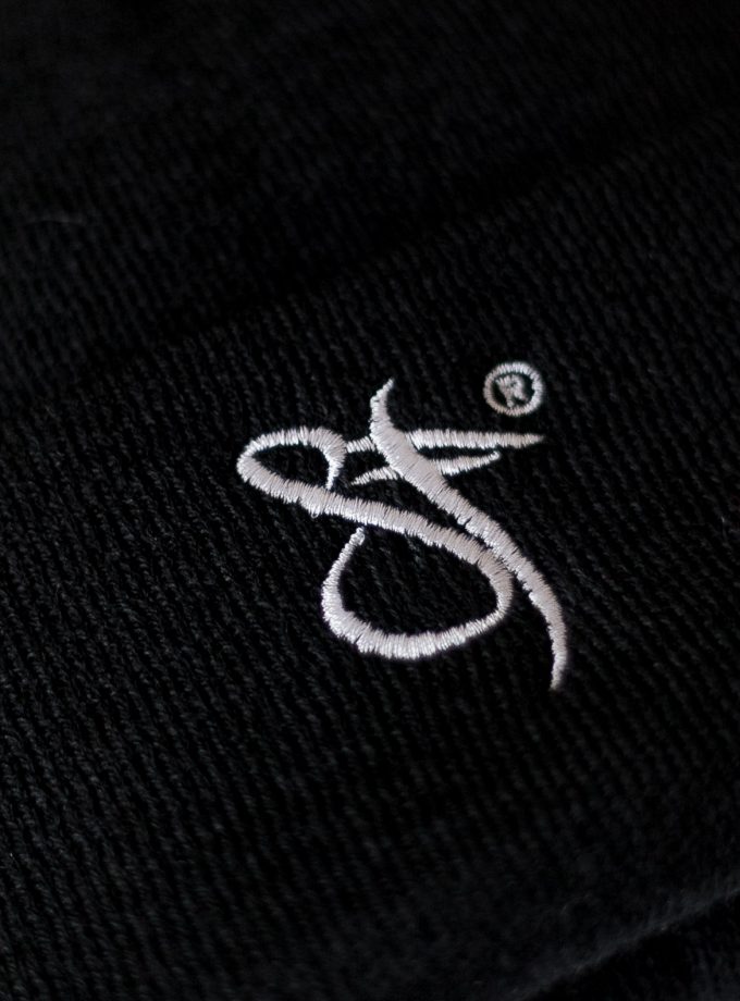 SF Classics Embroidery Beanie Black