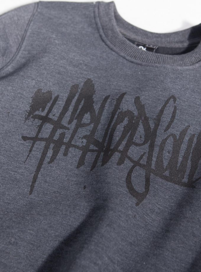 Hip Hop Soul Women Sweatshirt Graphite