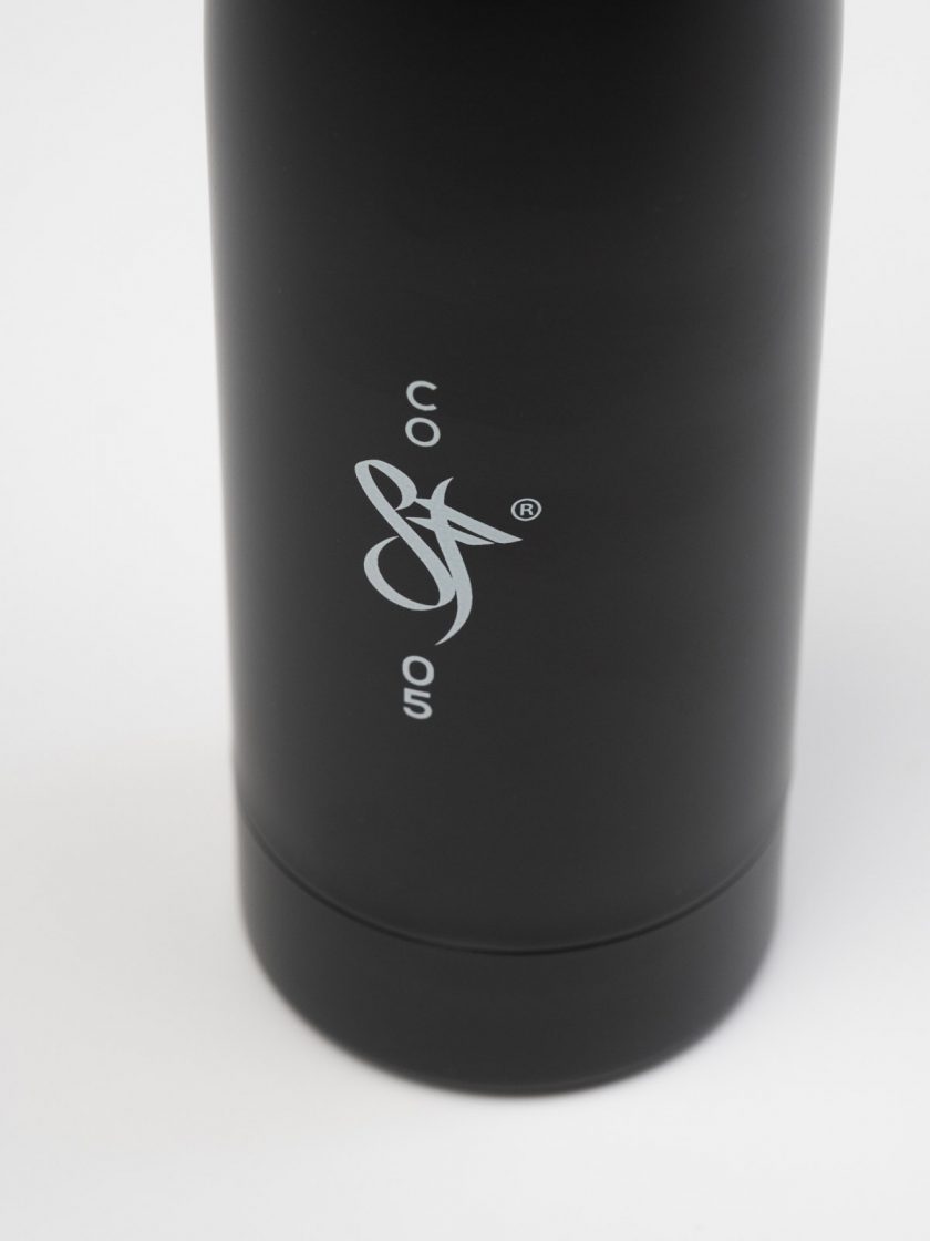 Standfor Classic Thermal Bottle Black- front detail