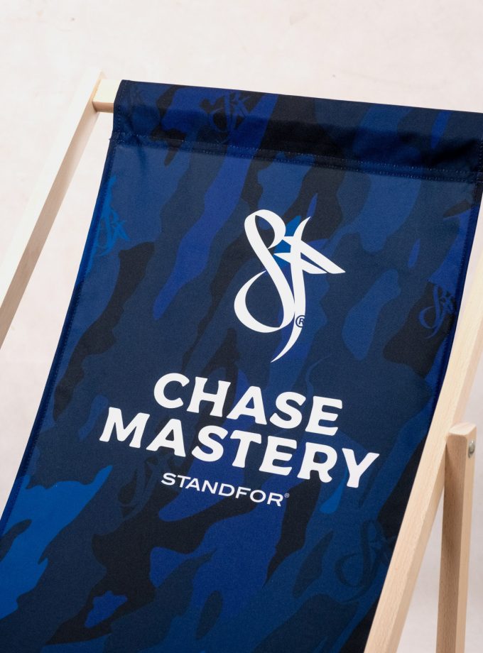 Standfor Garden Chair Platan Camo Mono Blue