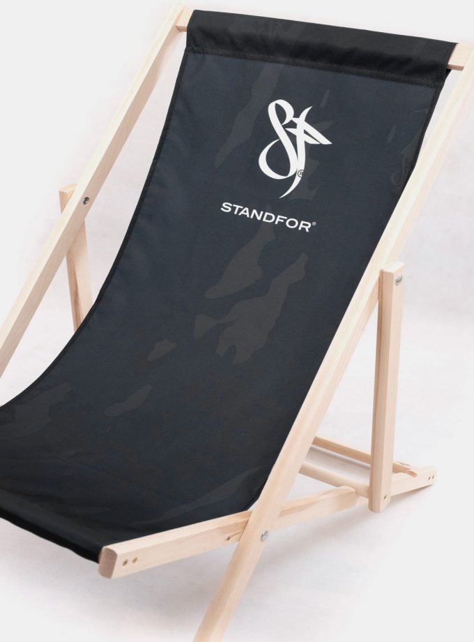 Standfor Garden Chair Platan Camo Black