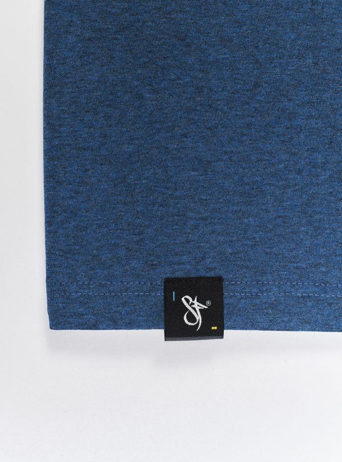 Standfor Signature Tee Melange Blue