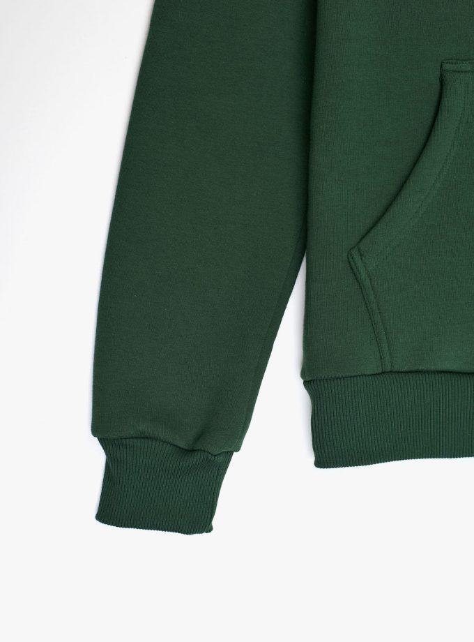 SF Crew Emblem Hoodie Dusk Green