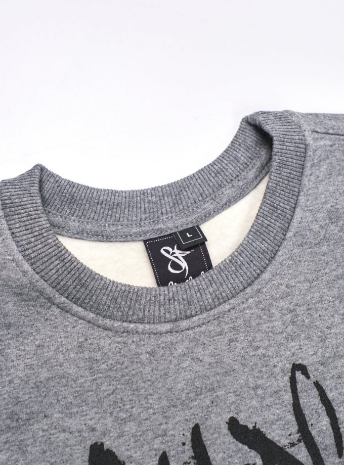 Hip Hop Soul Women Sweatshirt Grey