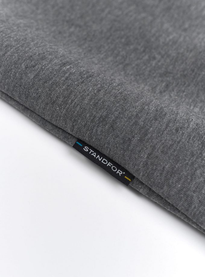 Quality Not Quantity Sweatshirt Melange Grey