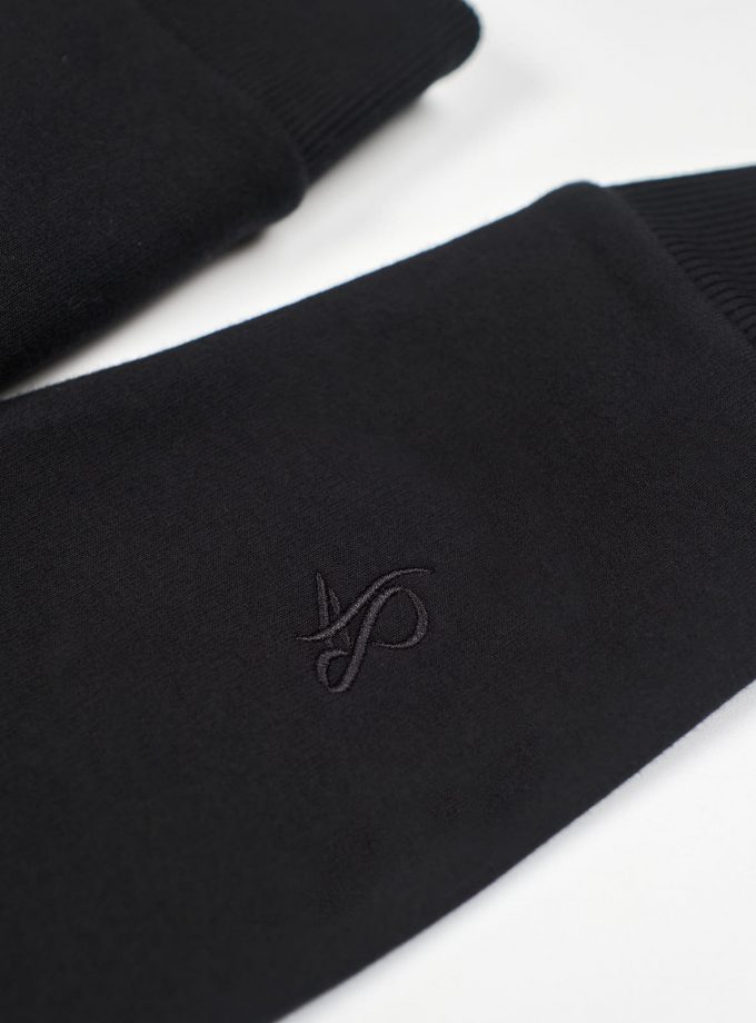 Quality Not Quantity Sweatshirt Black