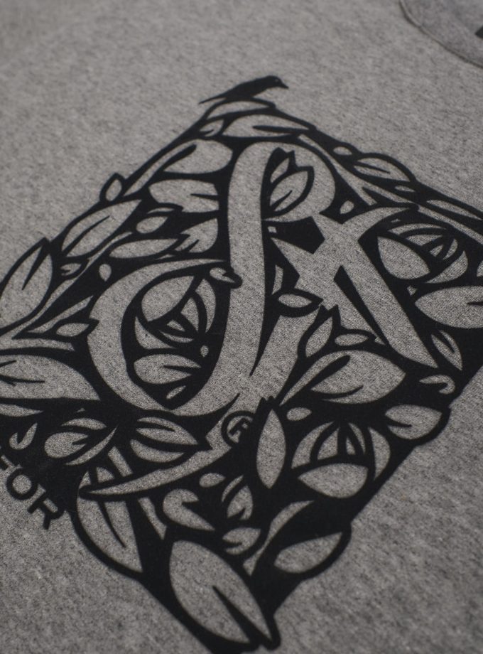 SF Florian Melange Grey Tee