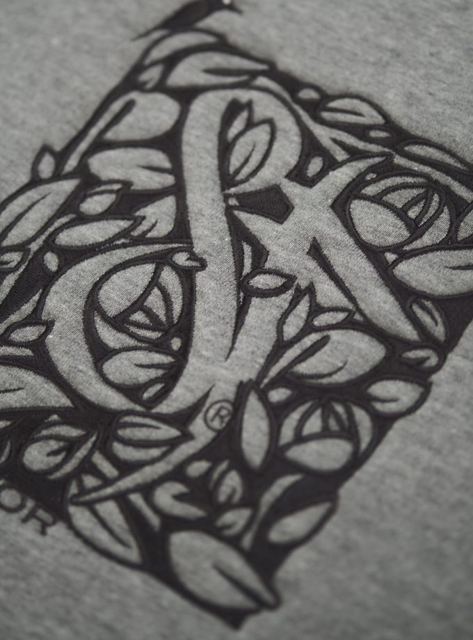 SF Florian Melange Grey Sweatshirt