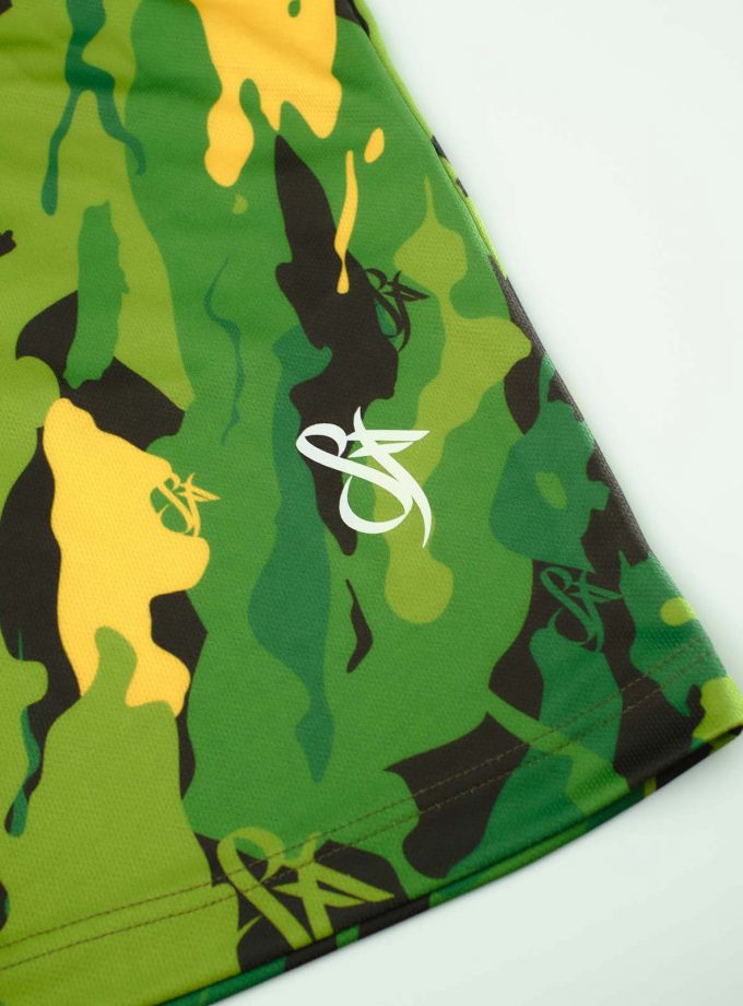 SF Jungle Green Camo Short