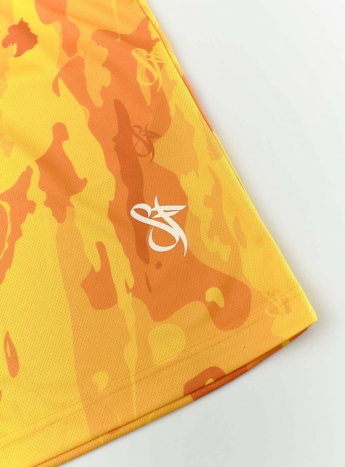 SF Mono Orange Camo Short