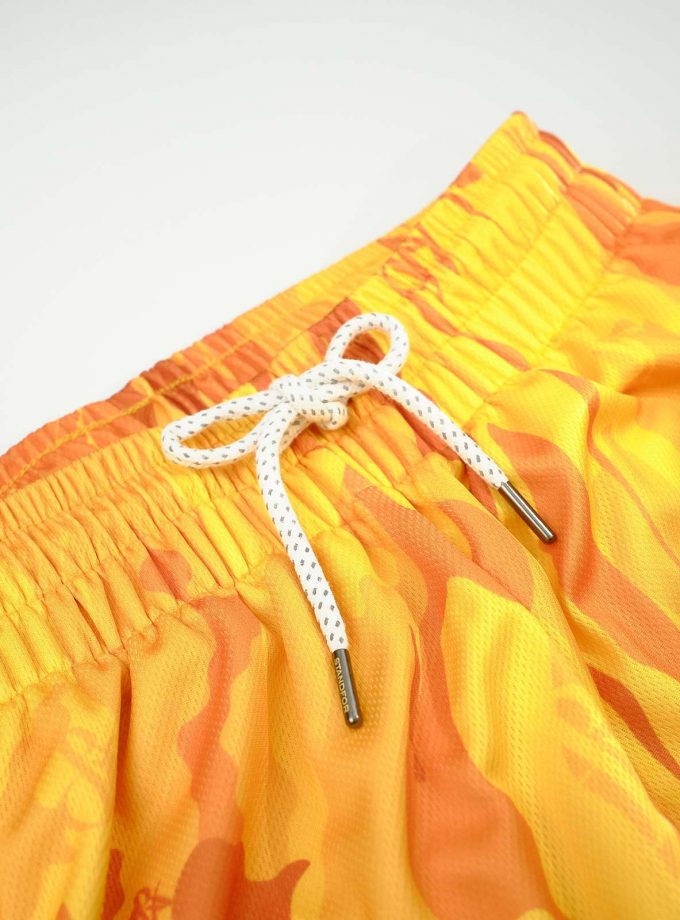 SF Mono Orange Camo Short