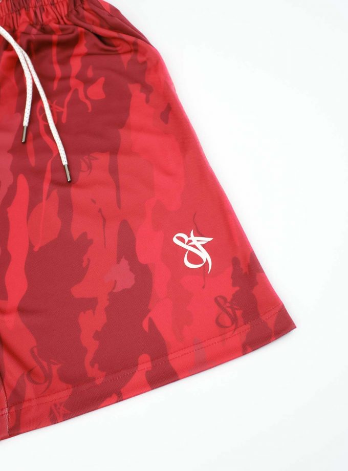 SF Mono Red Camo Short